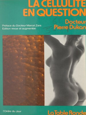cover image of La cellulite en question